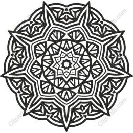 Mandala - Intricate Geometric