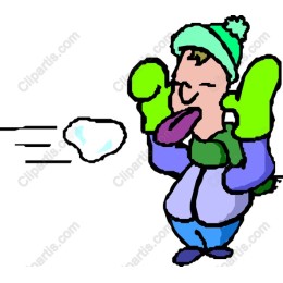 Cheerful Winter Character