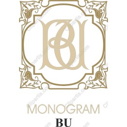 BU Elegant Monogram
