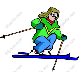 Vibrant Skiing