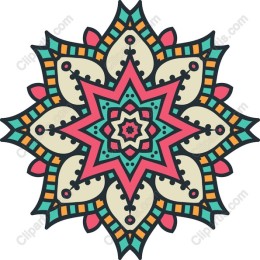 Vibrant Mandala
