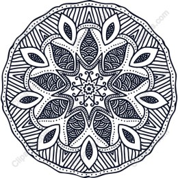 Elegant Intricate Mandala