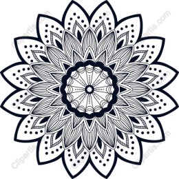 Elegant Flower Mandala