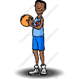 Energetic Basketball Player