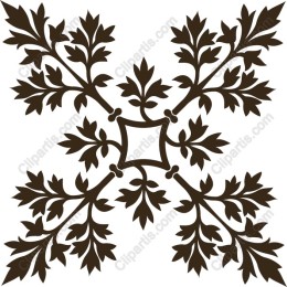 Ornate Leaf Mandala
