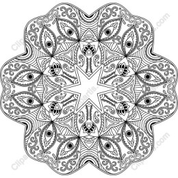 Elegant Intricate Mandala