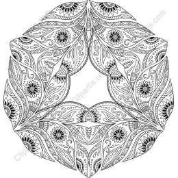 Elegant Mandala Floral