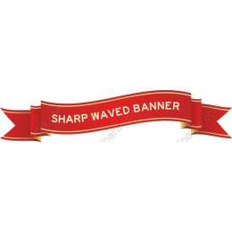 Sharp Waved Banner