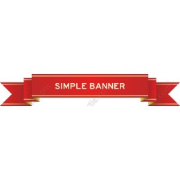 Simple Banner