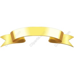 Gold Ribbon Banner