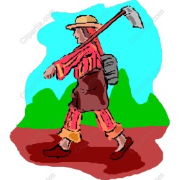 Hand-Drawn Farmer