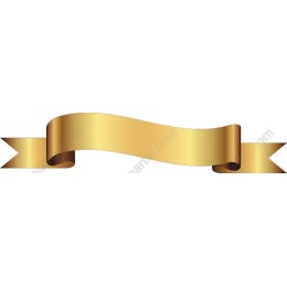 Elegant Golden Ribbon