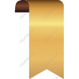 Golden Ribbon Banner