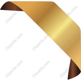 Elegant Gold Ribbon