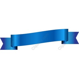 Elegant Blue Ribbon