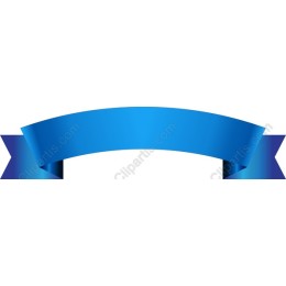 Elegant Blue Ribbon