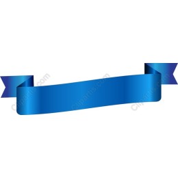 Elegant Blue Ribbon