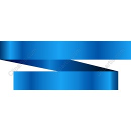 Elegant Blue Ribbon