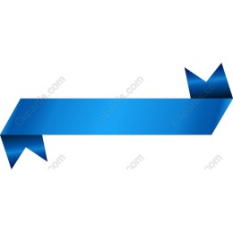 Elegant Blue Ribbon