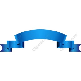 Elegant Blue Ribbon