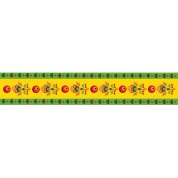 Vibrant Floral Border