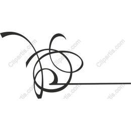 Elegant Abstract Swirl