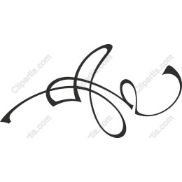 Elegant Abstract Swirl