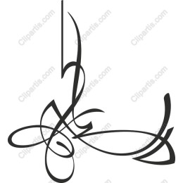 Elegant Abstract Swirl