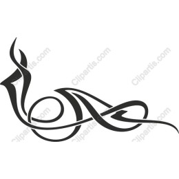 Elegant Abstract Deer