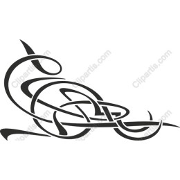 Elegant Abstract Swirl