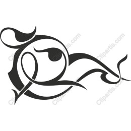 Elegant Abstract Swirl