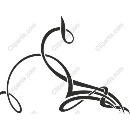 Elegant Swirling Flourish