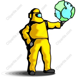 Heroic Explorer in Yellow Suit with Globe