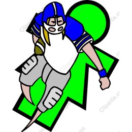 Dynamic Football Athlete
