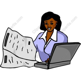 Professional Woman at Desk