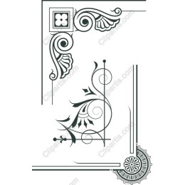 Timeless Floral Ornament