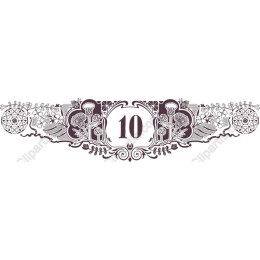 Elegant Floral Number 10