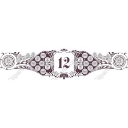 Elegant Floral Number 12