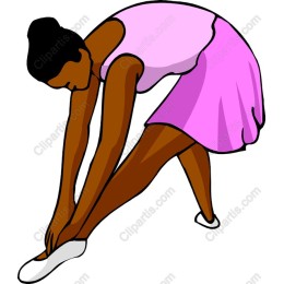 Dancing Elegance - Stretching Dancer
