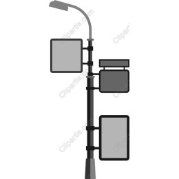  Street Light and Signpost