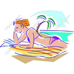 Vibrant Beach Relaxation