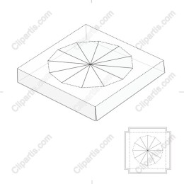 Elegant Cake Box