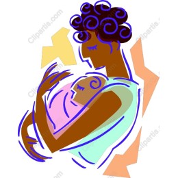 Tender Embrace - Mother and Baby