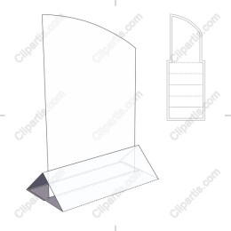 A-Frame Table Tent