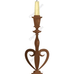 Classic Wooden Candle Holder