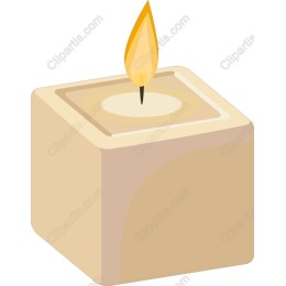 Modern Cube Candle