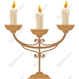 Elegant Three-Arm Candle Holder