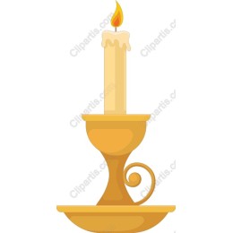 Classic Candle in Decorative Holder