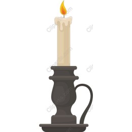 Elegant Vintage Candle
