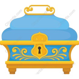 Elegant Vintage Treasure Chest